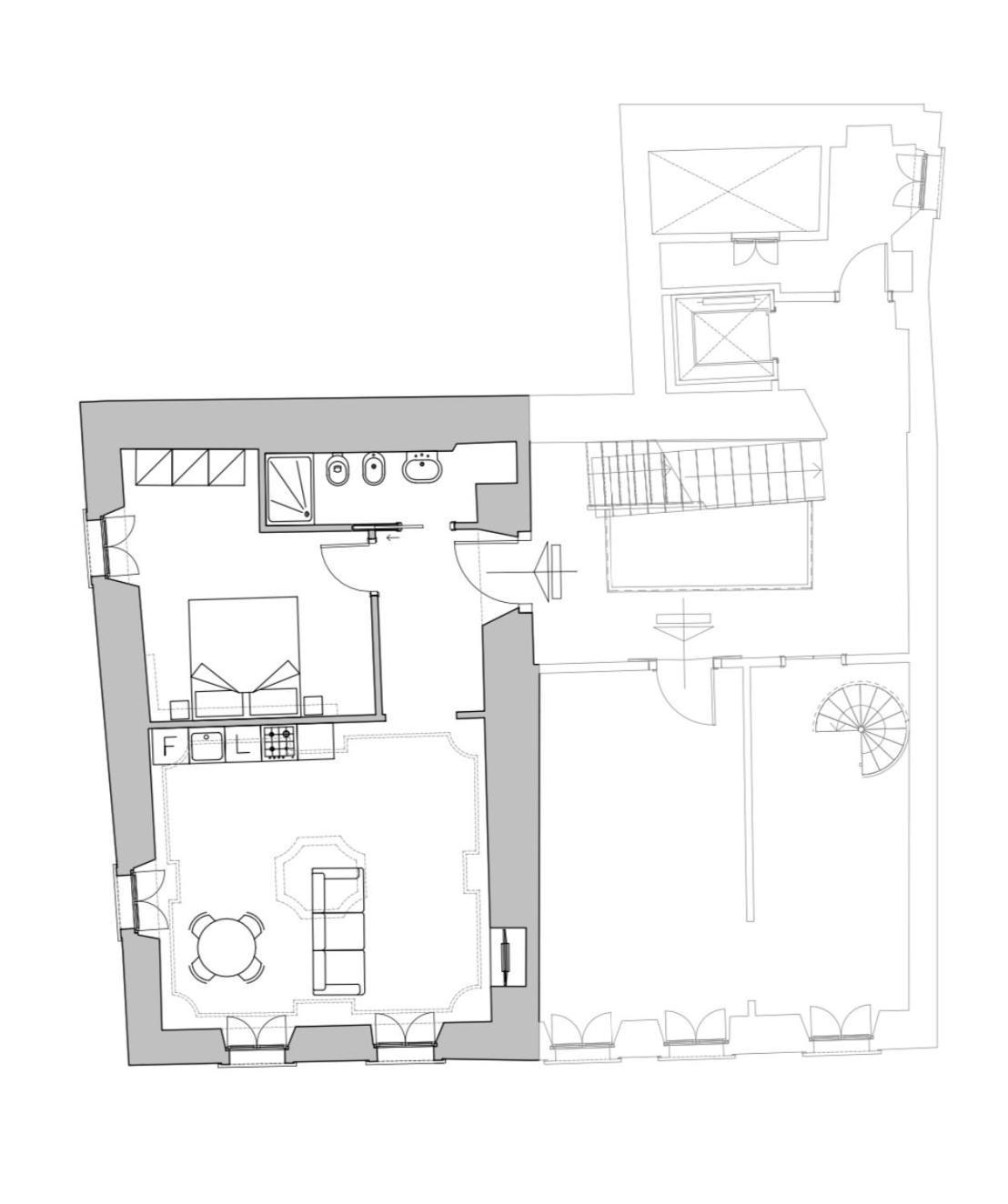 Palazzo Riccamboni Apartman Riva del Garda Szoba fotó